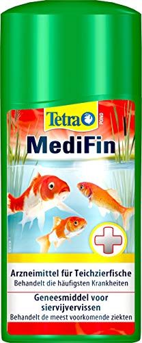 Tetra Pond MediFin - Medikament für Teichfische gegen die häufigsten Krankheiten, auch zur Vorbeugung und Desinfektion, 500 ml Flasche